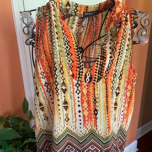 Cha Cha Vente Orange Spice Tunic